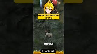 ThInK BeFoRE YoU Act  #shorts #enshrouded  #vtuber
