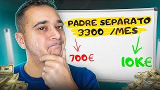 SEPARATO spende 700€ di ALIMENTI  | analisi BUDGET