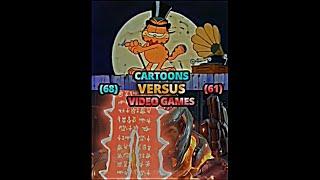 Cartoons vs Video games part 10 #meme #cartoons #videogames #trending #battle #edit #1v1 #vs #viral