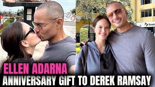 ELLEN ADARNA NASTRESS sa SURPRISE ANNIVERSARY GIFT para kay DEREK RAMSAY