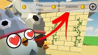 I became a millionaire in chicken gun  || chicken gun free coin