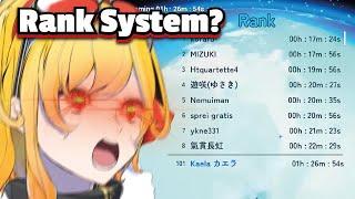 Kaela getting competitive when she found out RANK system in this Hololive Game !!