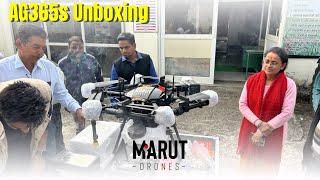 AG356s Agricultural Drone Unboxing | GOVT OF INDIA  || CFMT&TI Budni || Best Agriculture Drones