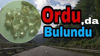 Ordu,nun Derelerinde Bulundu! Kırdıkça Taşın Içlerinden Çıkıyor