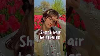 cute short hair hairstyles #cute #aesthetic #korean #glowup #beauty #hairstyle #shorthair