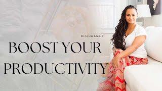 Top Productivity Hacks to Master Your Time with Dr Erica Steele