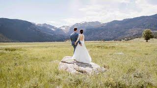 Private Vow Exchange in Aspen Grove - Estes Park Intimate Wedding Videographer