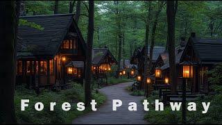 Forest Pathway - Deep Ethereal Ambient Music - Beautiful Relaxation Soundscape With Rain