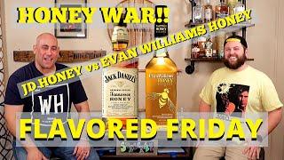 Jack Daniel's Honey vs Evan Williams Honey (Whiskey Review Flavored Friday 2)