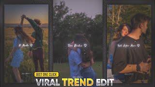 Instagram Trending Reels Lyrics Photo Moving Video Editing In Alight Motion