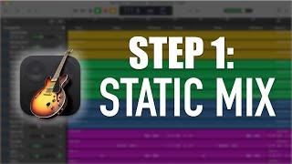 Static Mix: Finding the right VOLUMES | The ULTIMATE GarageBand Beginner's Guide (Pt 22)