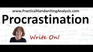 How to identify Procrastination - Personality from Handwriting Signature (Graphology)