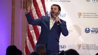 Annual Champions of Jewish Values International Awards Gala - David Serero sings Hatikvah (2018)