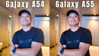 Galaxy A55 vs Galaxy A54 camera comparison! (Worth Upgrading?)