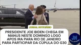 PRESIDENTE JOE BIDEN VISITA AMAZONAS NESTE DOMINGO