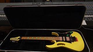 Ibanez Jem 777 FIRST YEAR 1987 Desert Yellow Steve Vai JEM777 Guitar Up Close Video Review