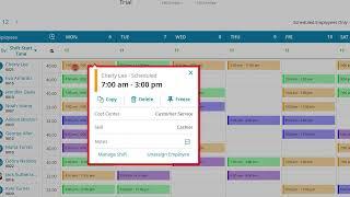 Employee Scheduler Software Demo | Paypro