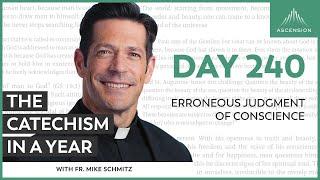 Day 240: Erroneous Judgment of Conscience — The Catechism in a Year (with Fr. Mike Schmitz)