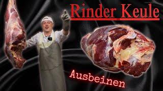 Die Rinderkeule (Knochenhaut) ausbeinen | So wird`s gemacht