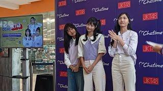 Ketemu Oshi JKT48 (Gita, Oniel, Muthe) @ Chatime Living World Alam Sutera (Part 1/3)