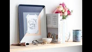 How to create a keepsake photo tray