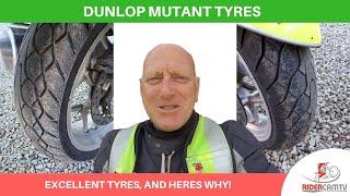 Dunlop Mutant Tyres Tyres | Mark rides with them on the Blood Bike