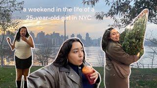 a weekend in the life of a 25-year-old living in NYC