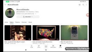 I Finally Subscribe To MusicalStewdio! (3606 Video)