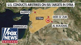 US strikes ISIS targets in Syria after rebels overthrow Assad