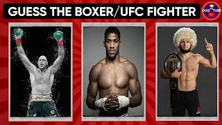 Guess The Boxer/UFC Fighter | Boxing Quiz | UFC Quiz