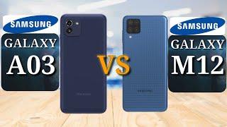 Samsung Galaxy A03 vs Samsung Galaxy M12 | Full Comparison | Samsung A03 vs Samsung M12