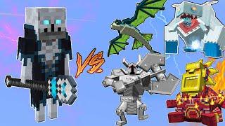 Dread Lich Vs. Mowzie’s Mobs Mod in Minecraft