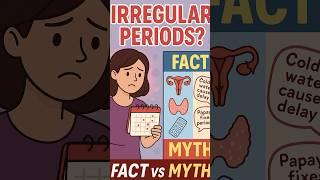 Irregular Periods? Causes, Myths & How to Fix It!🩸#irregularperiod #gynae ‍️