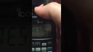 Very basic Icom AE-24 tutorial