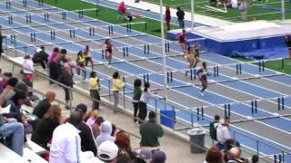 Allison Reaser 100m hurdles California Relays March 21, 2009