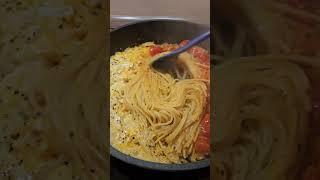 Blitz Tomaten Feta Pasta