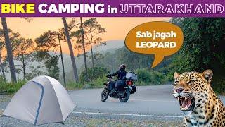 Bike Camping in Uttarakhand starts but Leopard everywhere