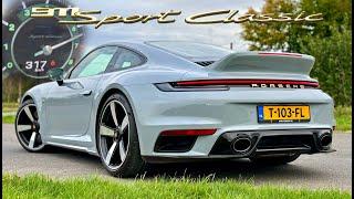 PORSCHE 992 SPORT CLASSIC // 317KMH REVIEW on AUTOBAHN