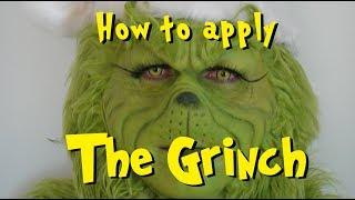 Grinch Makeup Tutorial - How to Apply Grinch Prosthetic