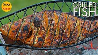 Whole Grilled Fish | Grilled Fish | Barbecue Fish Grill | Healthy Grilled Fish