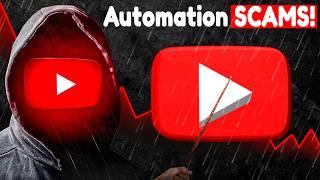 How To AVOID YouTube Automation SCAMS! | This Video Will SAVE Your Channel