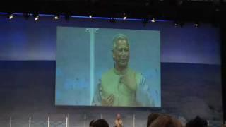Professor Muhammad Yunus addresses One Young World