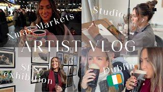 Artist Vlog - Commissions, Calendars and a MASSIVE Catchup | Dublin  & Sketch for Survival 