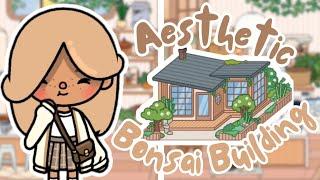 Aesthetic️️ Bonsai Building [aestehtic house makover] in Toca Life World