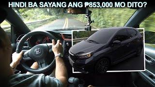 SUBOK LANG KUNG GAANO ITO KASAYA AT KASULIT | 2024 Honda Brio Test Drive