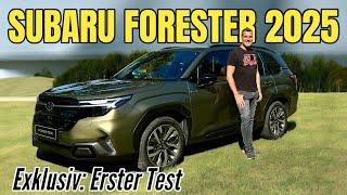 SUBARU FORESTER 2025: Der NEUE im ersten Test | Offroad | Allrad | Hybrid-Boxer