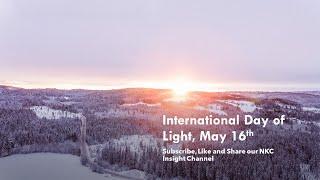 International Day of Light, May 16th