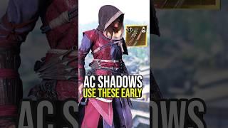 3 Amazing Weapons For Naoe Early In Assassin's Creed Shadows...