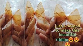 elleden is live! how to make beautiful ribbon in just a seconds/napakadali lang palang Gawin nito