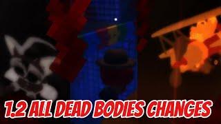 ALL THE NEW UPDATED DEAD BODIES IN Sonic.EXE the Disaster (1.2)